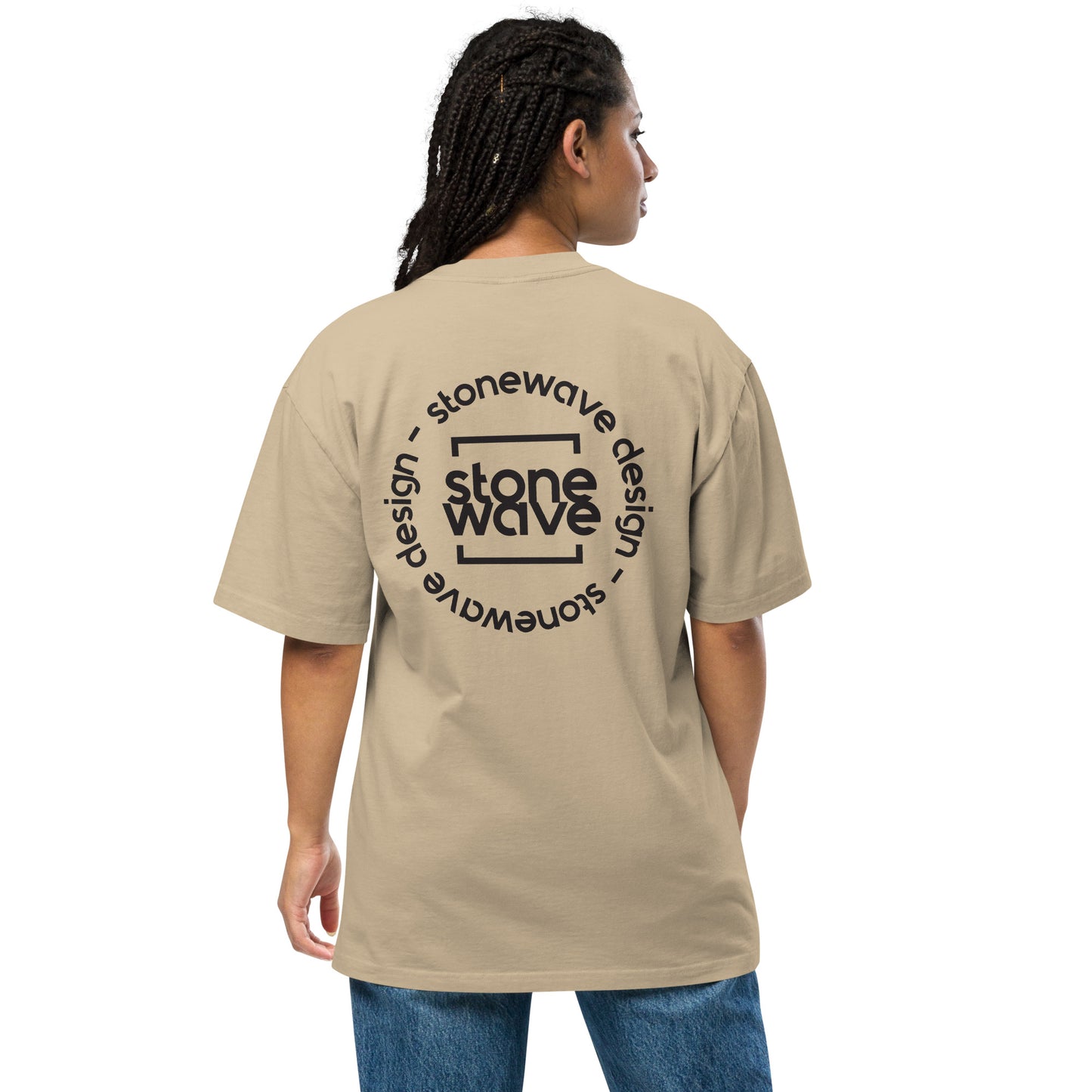 TEE OVERSIZE CIRCLE STONEWAVE