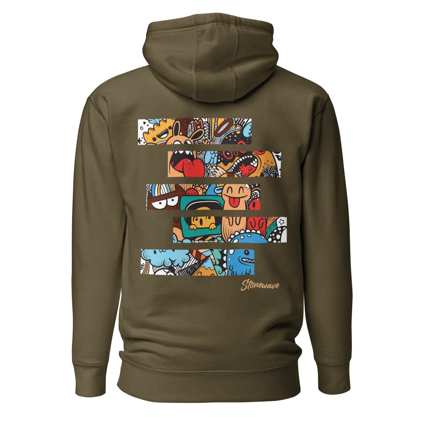 HOOD MONSTER COLOURS STONEWAVE