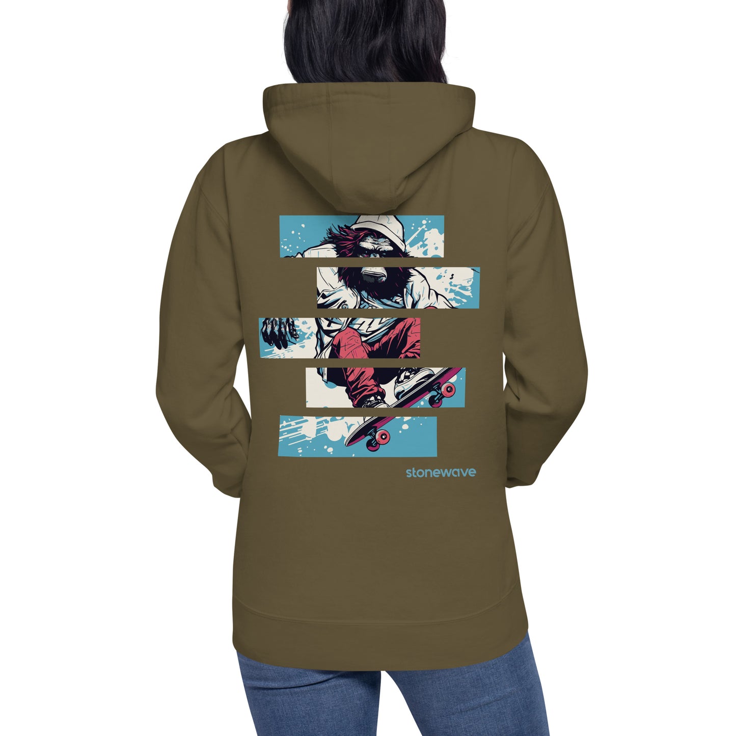 HOOD GORILA GRIND STONEWAVE