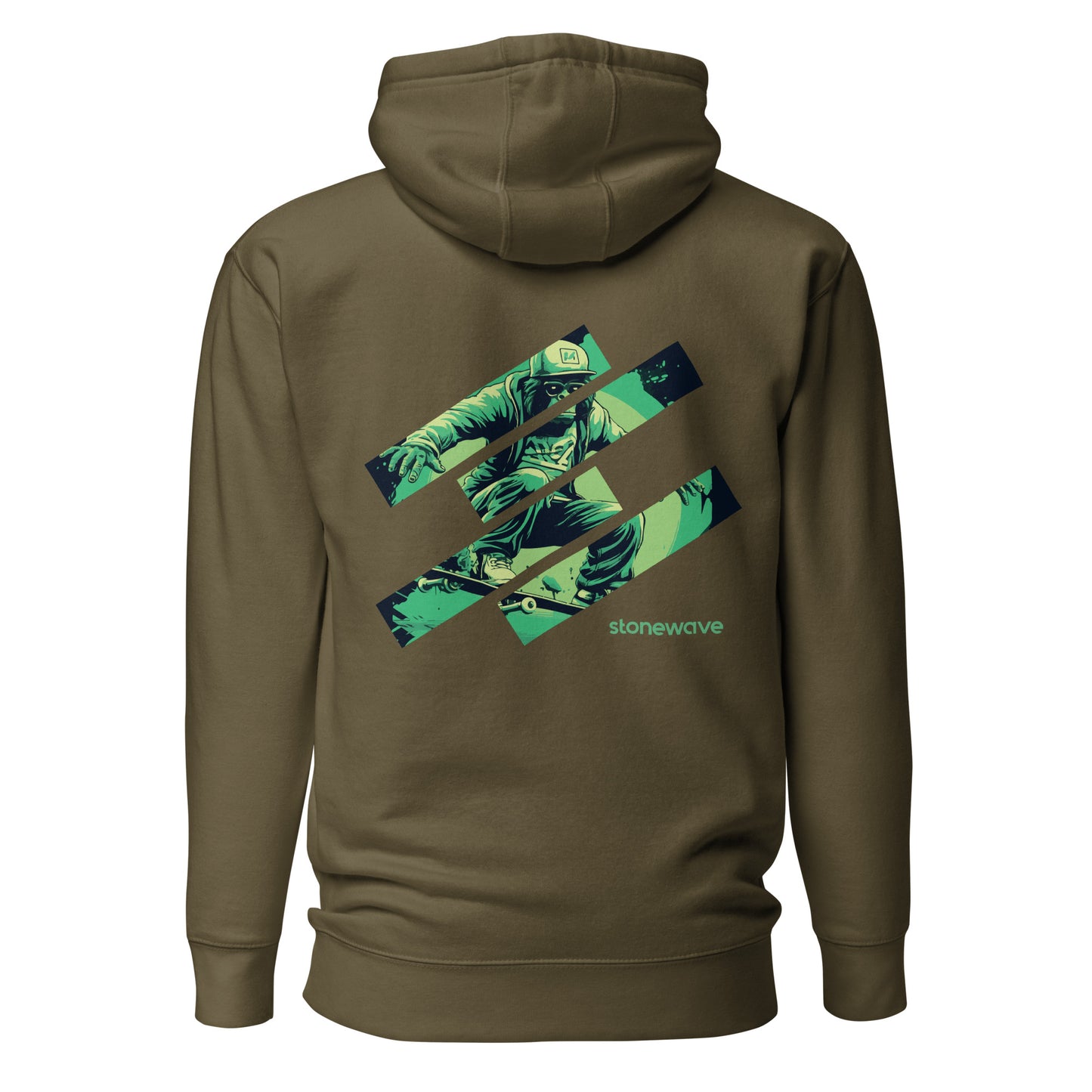 HOOD GORILA ON WHEELS STONEWAVE