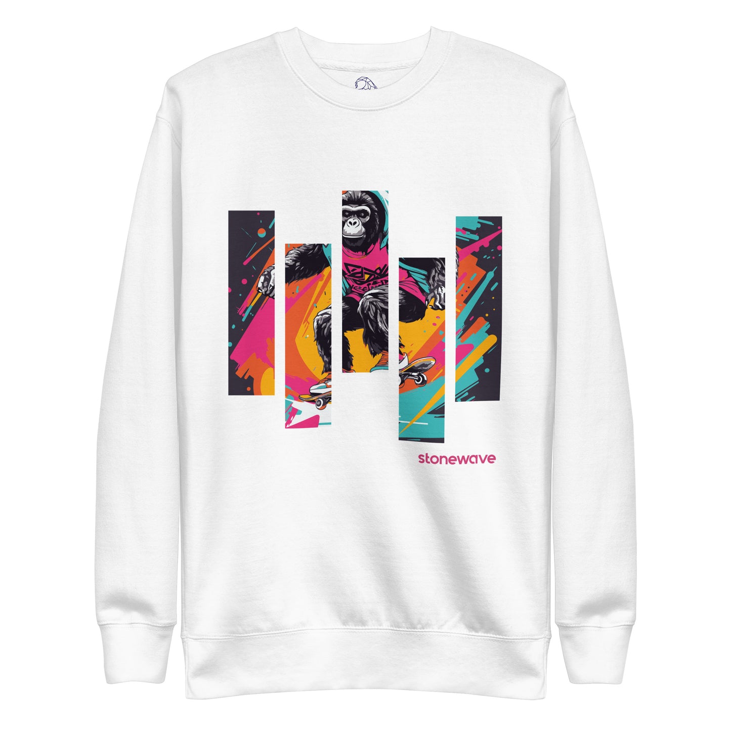 SWEAT GORILA SKATER STONEWAVE